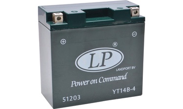 Akumulators Landport YT14B-BS, 12 V, 12 Ah, 190 A
