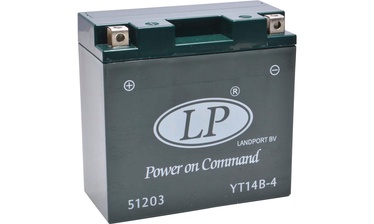 Akumulators Landport YT14B-BS, 12 V, 12 Ah, 190 A