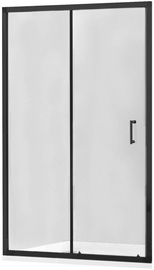Dušas durvis Mexen Apia 845-115-000-70-00, 115 cm x 190 cm, melna