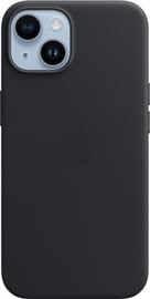 Чехол Apple iPhone 14 Leather Case with MagSafe - Midnight