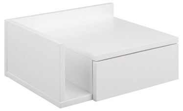 Naktinis staliukas Ashlan, baltas, 32 x 40 cm x 16.5 cm