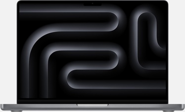 Nešiojamas kompiuteris Apple MacBook Pro, Apple M3, 16 GB, 1 TB, 14.2 ", M3 10-core, pilka
