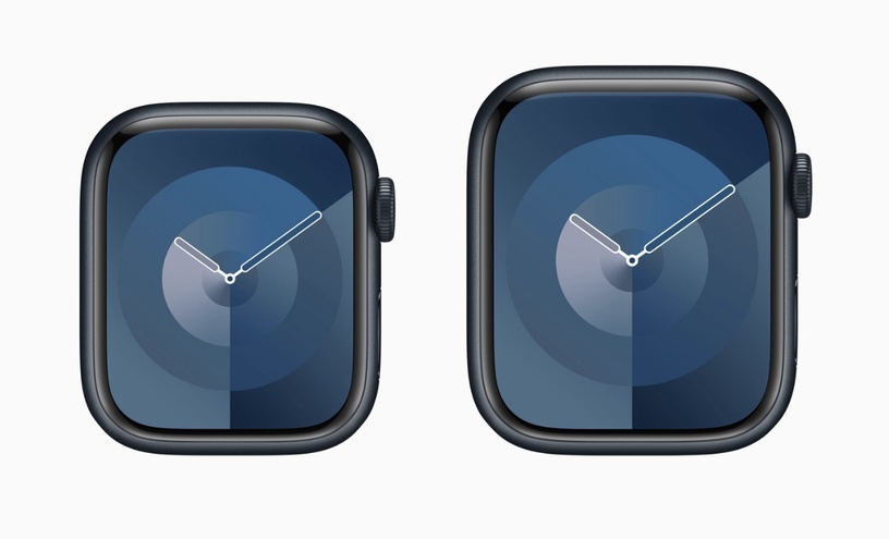 Умные часы Apple Watch Series 9 GPS + Cellular, 45mm Midnight Aluminium Midnight Sport M/L, черный
