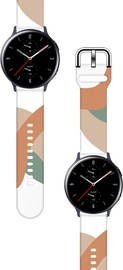 Siksniņa Hurtel Camo Wristband Samsung Galaxy Watch 42mm, brūna/balta/zaļa