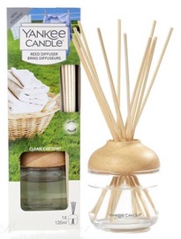 Smaržu kociņi Yankee Candle Clean Cotton, 120 ml