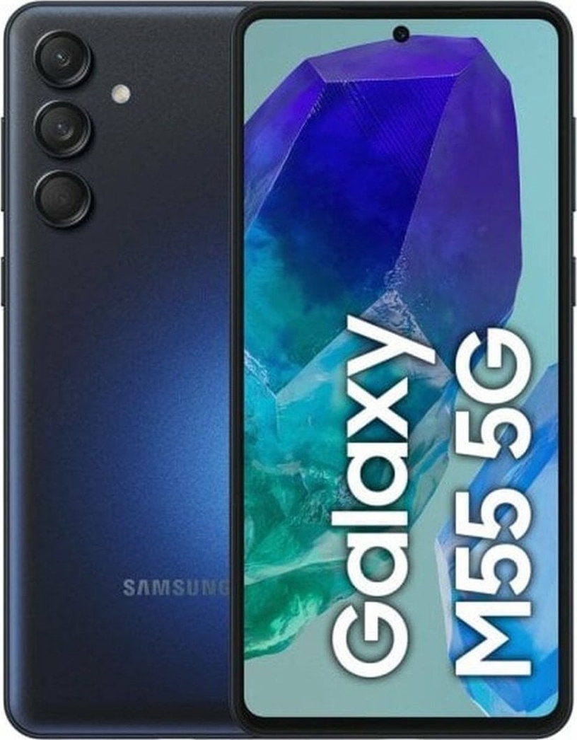 Mobiiltelefon Samsung Galaxy M55, 128 GB, must