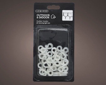 Крючки Lumineo 485051, пластик, белый, 24 шт.