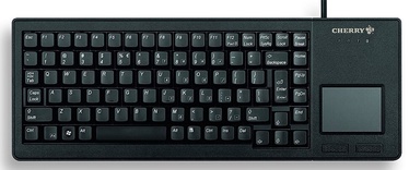 Klaviatūra CHERRY G84-5500 XS Touchpad DE, melna