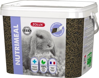 Корм для грызунов Zolux Nutrimeal Adult Rabbit, для кроликов, 7 кг