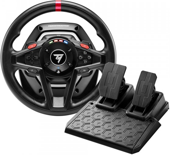 Игровой руль Thrustmaster T128 X, черный
