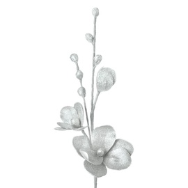 Mākslīgie ziedi Eurofirany Flore 723, sudraba, 86 cm