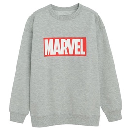 Krekls ar garām piedurknēm, zēniem Cool Club Marvel LCB2721571, pelēka, 134 cm