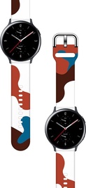 Siksniņa Hurtel Camo Wristband for Samsung Galaxy Watch 46mm, zila/balta/sarkana