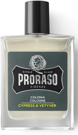 Kölnivesi Proraso Cologne Cypress & Vetyver, 100 ml