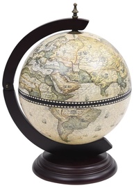 Mini bārs VLX Globe Bar 320909, brūna/zaļa, 330 mm x 380 mm x 480 mm