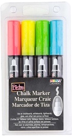 Flomasteriai Marvy Uchida Bistro Chalk Marker #480-4A, vienpusiai, 4 vnt.
