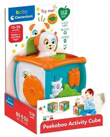 Развивающая игра Clementoni Peekaboo, многоцветный