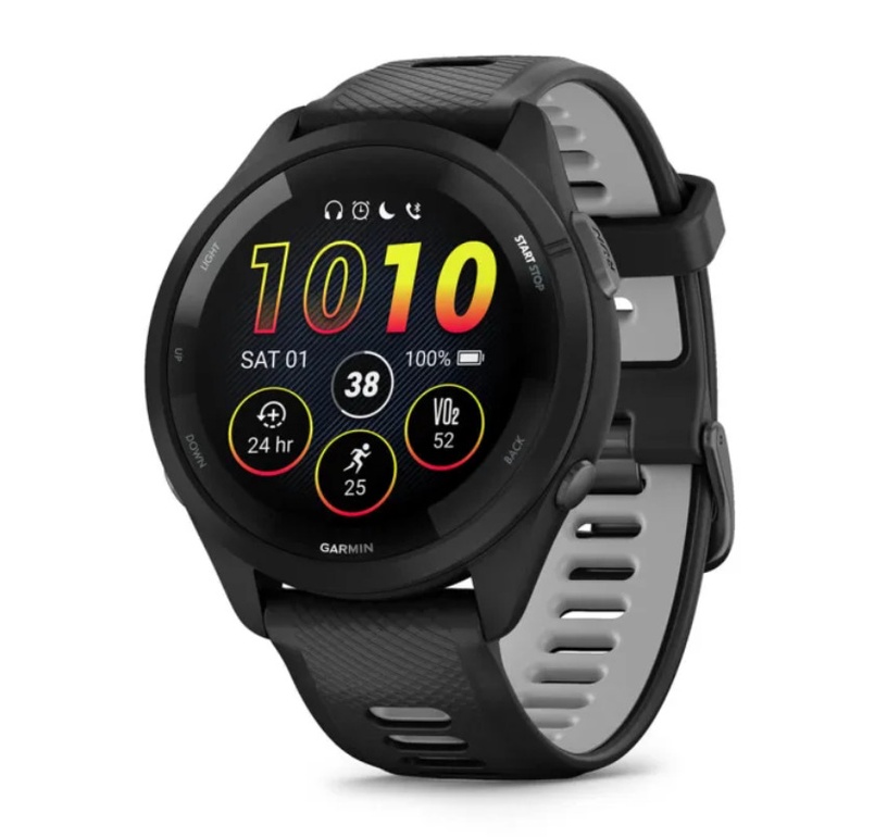 Умные часы Garmin Forerunner 265 010-02810-10, черный