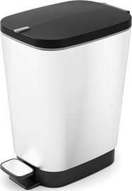 Prügikast Kis, hõbe/must, 30 l