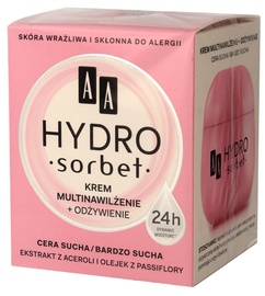 Sejas krēms AA Hydro Sorbet, 50 ml, sievietēm