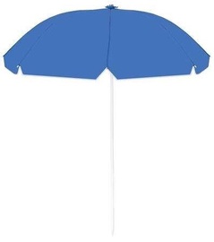 Pludmales lietussargs Malatec Beach Umbrella Mallorca, 2400 mm, zila/balta