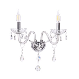 Светильник настенный Candellux Lighting Cristallo, 80 Вт, E14
