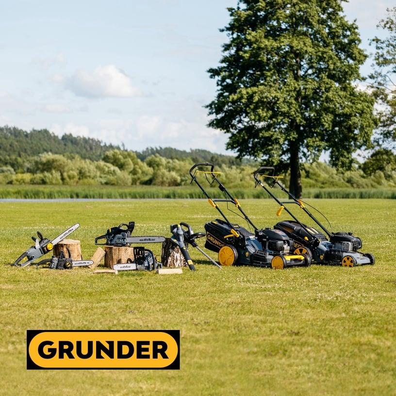 Bensiinimootoriga muruniiduk Grunder S461VHY-T6, iseliikuv, 46 cm