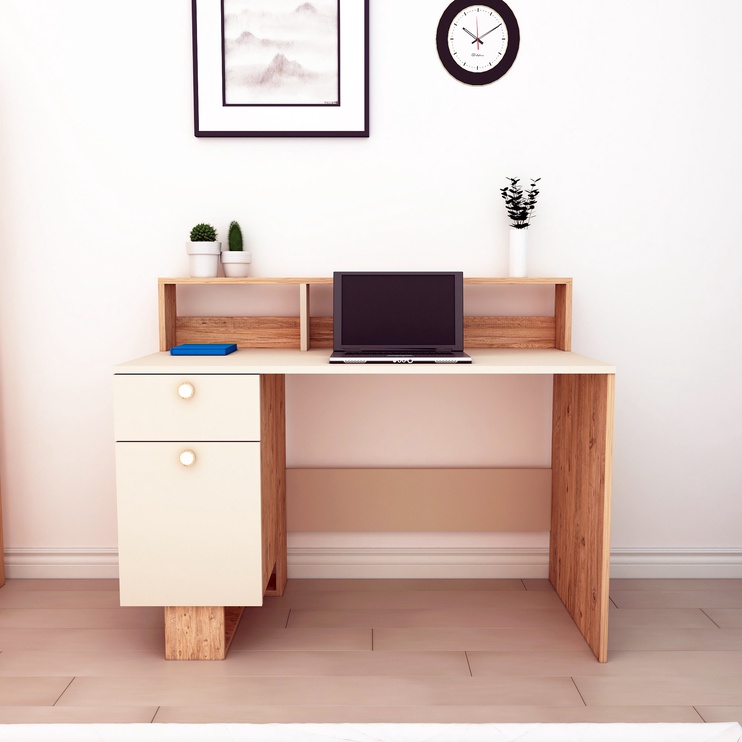 Galds Kalune Design Sneker 550ARN1160, brūna/bēša