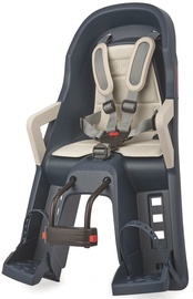 Bērnu sēdeklis velosipēdam Polisport Guppy Mini 8639400016, tumši zila/krēmkrāsa, priekšā