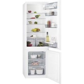 Встраиваемый холодильник AEG SCB618F3LS, морозильник снизу