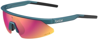 Akiniai nuo saulės sportiniai Bolle Micro Edge Creator Teal Metallic, 137 mm, žalia/rožinė