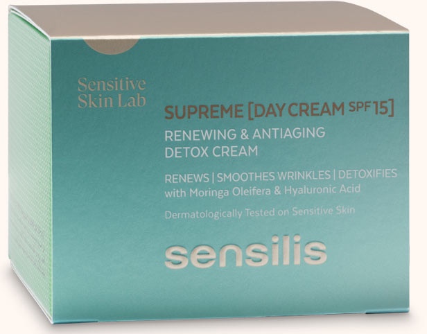 Sejas krēms sievietēm Sensilis Supreme Renewing & Antiaging Detox Cream, 50 ml