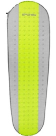 Isetäituv matt Spokey Air Mat, kollane/hall, 185 cm x 55 cm
