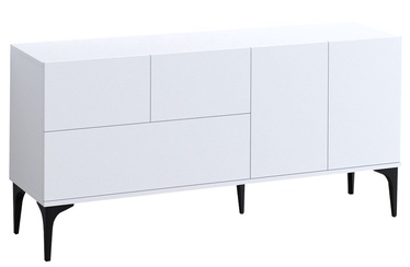 Konsolinis staliukas Kalune Design Glise DEC0023, baltas/juodas, 35 cm x 150 cm x 75 cm