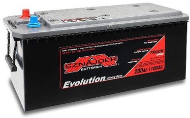 Akumulators Sznajder SZ70013, 12 V, 200 Ah, 1100 A