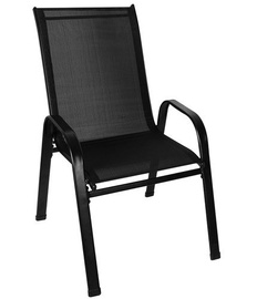 Dārza krēsls Garden Chairs, melna, 70 cm x 55 cm x 92 cm