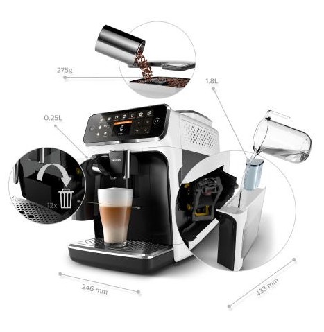 Espresso kafijas automāts Philips 4300 Series EP4343/50