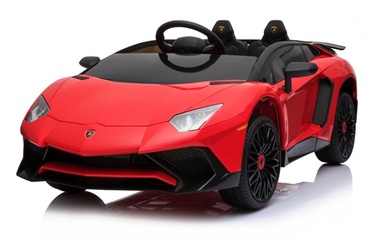 Bezvadu automašīna Caider Lamborghini Aventador, sarkana