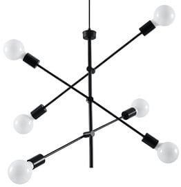 Lampa Sollux Concept 6, griesti, 60 W, E27