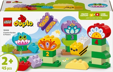 Konstruktor LEGO® Duplo Loominguline aed ja lilled 10444, 45 tk