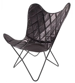 Atzveltnes krēsls Kayoom Pablo 330, melna, 71 cm x 78 cm x 89 cm