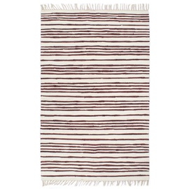 Ковер VLX Chindi 133932, белый/бордо, 290 см x 200 см