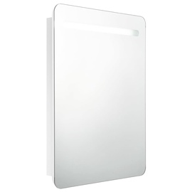 Шкаф для ванной VLX High Gloss, белый, 11 x 60 см x 80 см