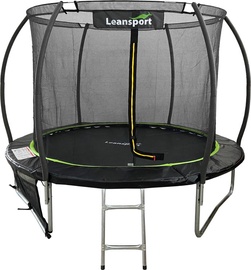 Батут Lean Sport Max, 244 см, с защитной сеткой, с лестницей