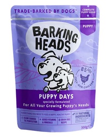 Влажный корм для собак Barking Heads Puppy Days BWPY300, курица, 0.3 кг