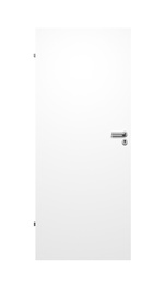 Полотно межкомнатной двери Domoletti Kleopatra, левосторонняя, белый, 203 x 74.4 x 4 см