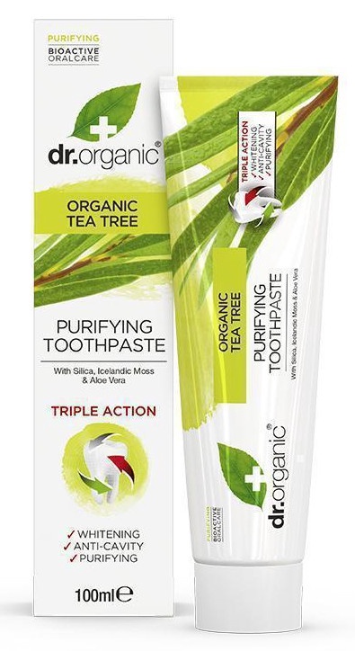 dr organic whitening toothpaste