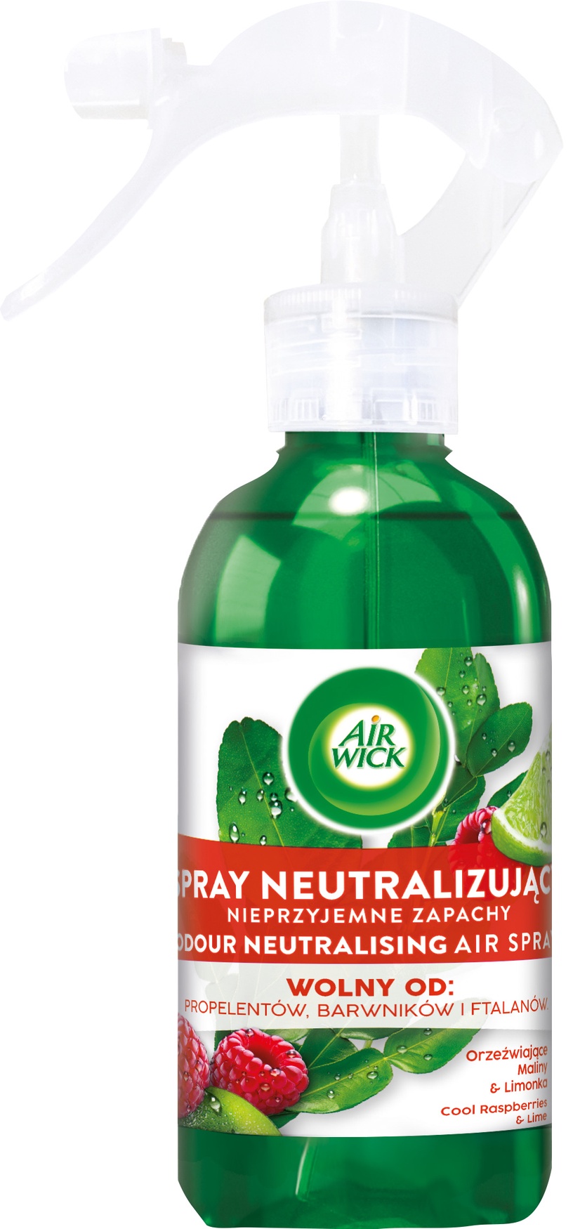 Õhuvärskendaja Air Wick gaivaus aviečių ir žaliųjų citrinų kvapo, 0.237 l