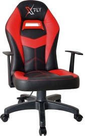 Spēļu krēsls Kalune Design XFly Machete, 43 x 60 x 113 cm, sarkana