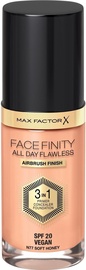 Tonālais krēms Max Factor All Day Flawless 3 in 1 N77 Soft Honey, 30 ml